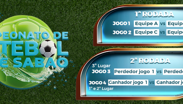 Campeonato de Futebol de Sabão no Parque Engenhoca
