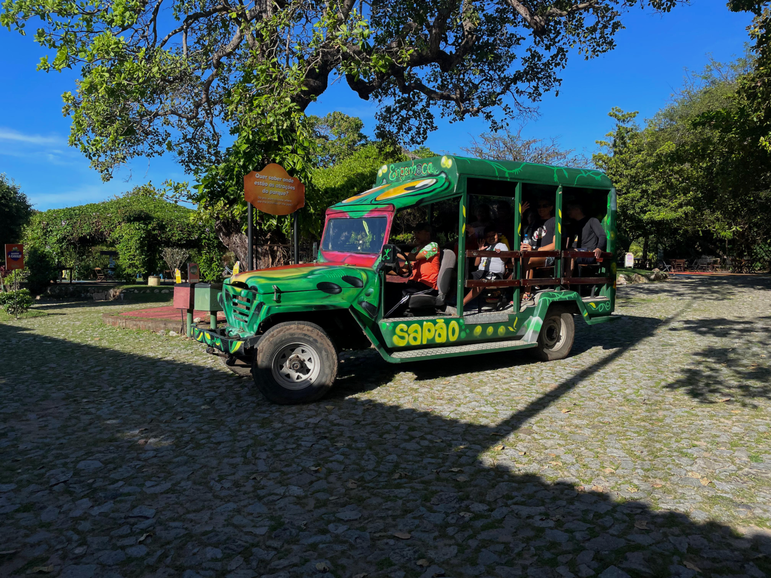 Passeio de Sapão